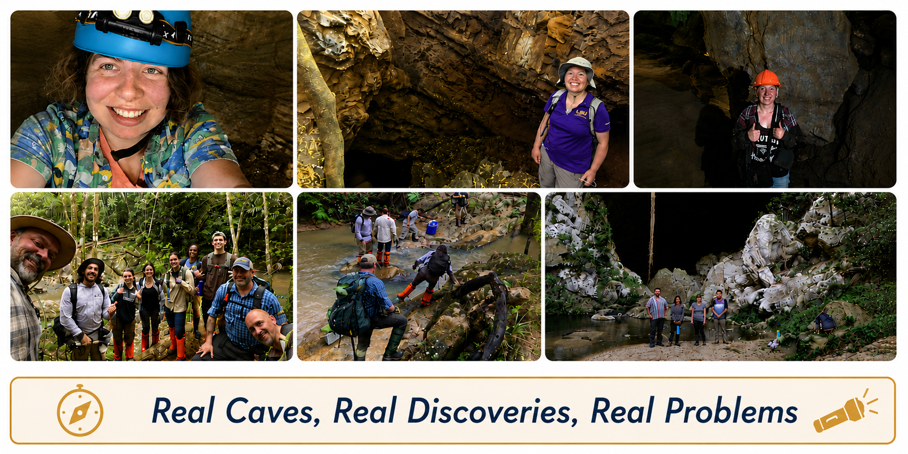 Real caves and real discoveries that inspired Tidal Scout