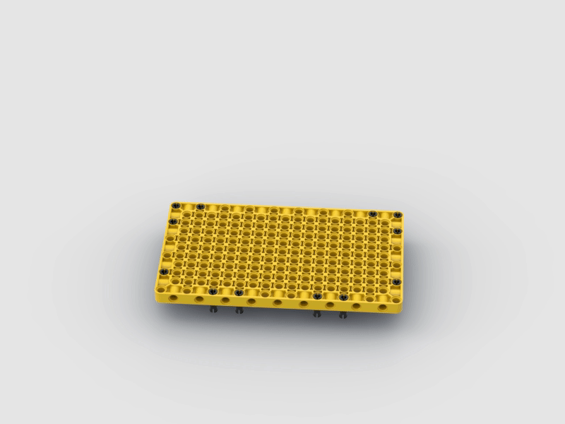 Robot attachment animation