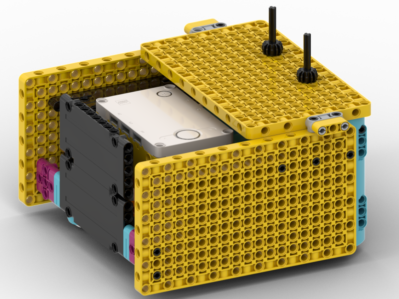 Tidal Engineers robot angled CAD view