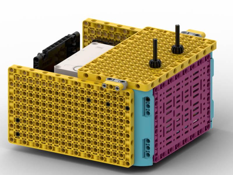 Tidal Engineers robot opposite angled CAD view