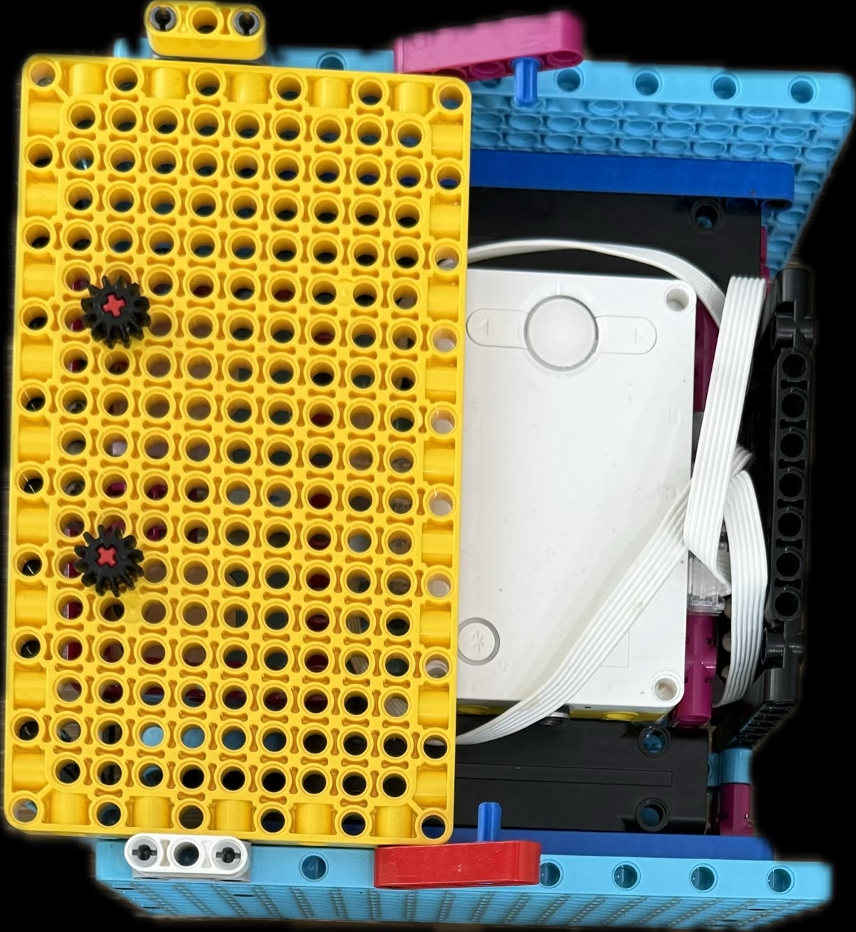 Tidal Engineers blue-side robot build closeup