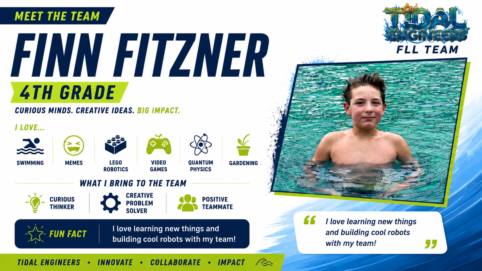 Meet Finn Fitzner, Tidal Engineers team member